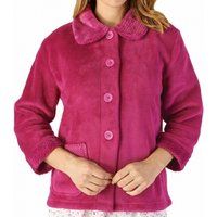 Classic Button Opening Cosy Bedjacket