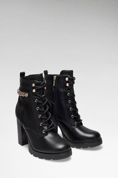 Botas Neela De Piel Sintética