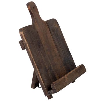 Atril de madera marrón32x20x 37h cm