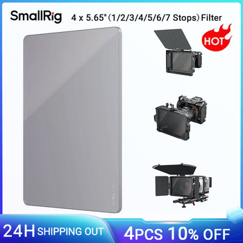 Filtro SmallRig 4 x 5,65 ND 0,3/0,9/1,5/1,8/2,1/0,6/1,2, (1/3/5/6/7/2/4 tope), filtro cuadrado de densidad neutra, para caja mate