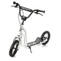 patinete con ruedas inflables 12r frenos de mano y manillar ajustable