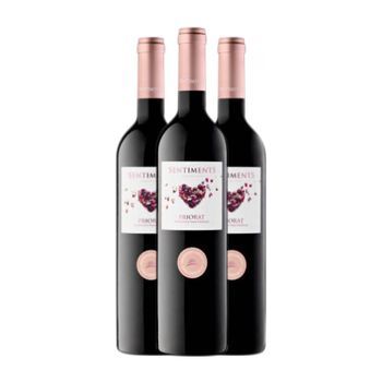 Unique Vins Vino Tinto Sentiments Priorat Joven 75 Cl 14.5% Vol. (pack De 3 Unidades)