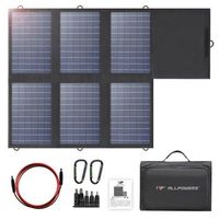 allpowers panel solar plegable de 60w 18v portatil impermeable cargador solar para estacion eenergia bluetti ecoflow y otros