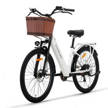 Cysum X-city Bicicleta Eléctrica Urbana De 26 Pulgadas Con Batería De Litio De 48 V 10,4 Ah, Motor 250 W