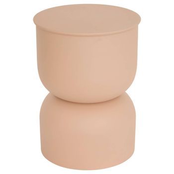 Mesa Auxiliar Palomba Beige 31x31x41,8cm