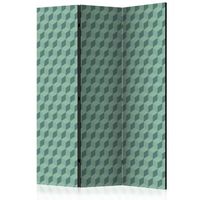 biombo - monochromatic cubes 135x172 cm