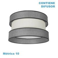 abrila home grisbeis - pantalla 50 cm