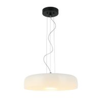 lampara de techo metal y vidrio  11 cm