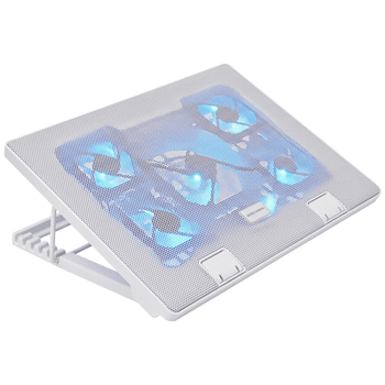 BASE DE REFRIGERACION PARA PORTATILES MARS GAMING MNBC2 5 VENTILADORES ULTRA SILENCIOSOS HASTA 17.3