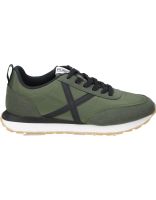 zapatillas casual munich rush 05 en verde y negro 41
