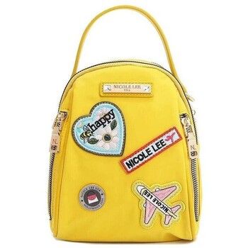 Nicole Lee Bolso de mano BOLSO MULTIUSOS CON PARCHES DE COLORES (AMARILLO) para mujer