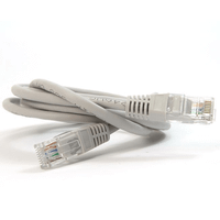 powergreen cable de red cat5e utp 15 mts gris