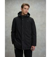 blauer para hombre 25wbluk03142 parka con capucha extraible chester negro xl casual poliester