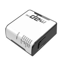 punto de acceso mikrotik map 24 ghz 10100 mbits poe negroblanco compacto