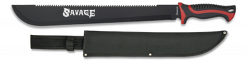 Machete Cortacañas Albainox Savage con hoja de 46,5 cm y mango de ABS 32385