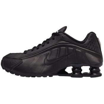 Nike Deportivas Moda Baskets Shox R4 Triple Black Matte noir para hombre