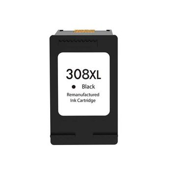 Compatible hp 308xl+ negro | cartucho de tinta - reemplaza - alta capacidad/jumbo