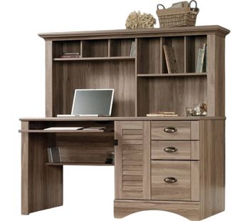 TEKNIK Louvre Hutch 5415109 Desk - Salt Oak