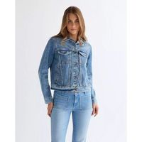 wrangler cazadora vaquera 112378319-blue bird para mujer
