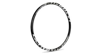 Llanta delantera bmx ikon ultralite i 507x28mm i 36 agujeros negra   blanca