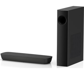 PANASONIC HTB258 2.1 Wireless Compact Sound Bar, Gold