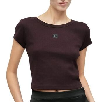 Calvin Klein Jeans Camiseta Label 2x2 para mujer