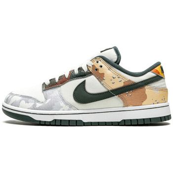 Nike Zapatillas Dunk Low SE Sail Multi-Camo para mujer