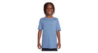 maillot de manga corta nike dri fit miler azul nino