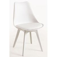 pack 2 sillas synk suprym de polipropileno 824843 cm - blanco