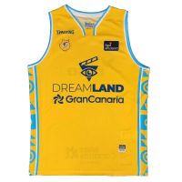 camiseta gran canaria acb 2026 spalding amarilla