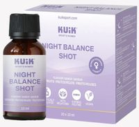 kuik night balance melatonina y magnesio viales 20x10 ml