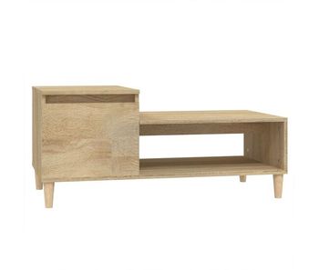 Mesa de café - mesa de centro madera contrachapada roble sonoma 100x50x45 cm
