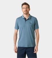 helly hansen para hombre 34545 polo hp figari azul m casual poliamida manga corta