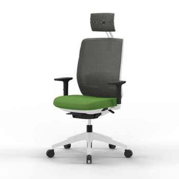 Actiu Trim Silla de Oficina Profesional Malla Verde