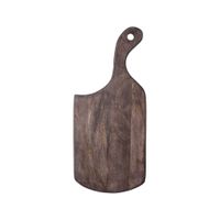 tabla de cortar de acacia marron