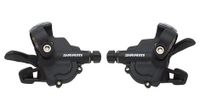 par de gatillos sram x4 3x8v  con indicador de marcha