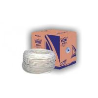 cable de red phasak gris 305 m cat6 uutp