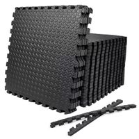 alfombrilla protectora para gimnasio 12cm2cm juego de 118286 piezas alfombrilla de espuma de goma para ejercicios alfombrilla para levantamiento de pesas