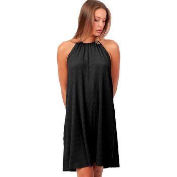 Admas Vestido Vestido de playa con cuello halter Sand para mujer