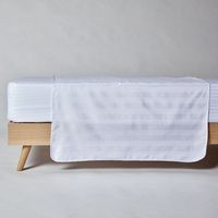 pack 6 empapadores protector de cama 4 capas blanco