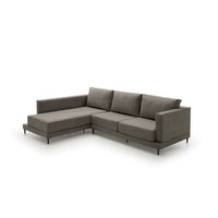 sofa chaise longue gran diseno martina izquierda gris oscuro