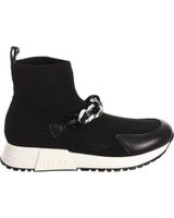 de liu jo kiss 503 - sneaker deportiva abotinada mujer negro