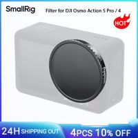 filtro cpl acoplable smallrig action 5 pro para dji osmo action 5 pro  4 14 efecto niebla negrauvfiltro cruzado de estrella opcional
