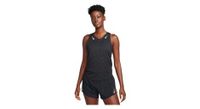 camiseta de tirantes nike aeroswift negra  mujer