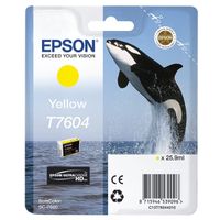 epson t7604 cartucho de tinta amarillo original