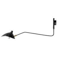 lampara flexo - aplique de pared negro - george  negro