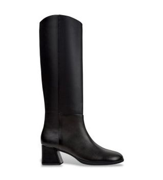 Camper para mujer. K400835-001 Botas Ultrasoft de piel negro (36), 3 a 5cm, Cremallera, Casual