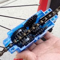 limpiador de cadena de bicicleta portatil cepillos para bicicleta herramienta de lavado kit de limpieza de ciclismo de montana accesorio para exteriores
