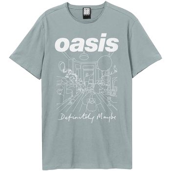 Amplified Clothing Camiseta manga larga Definitely Maybe para mujer