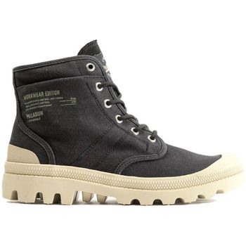 Palladium Zapatillas altas Bottines Pallabrousse Workwear sergé de coton para hombre